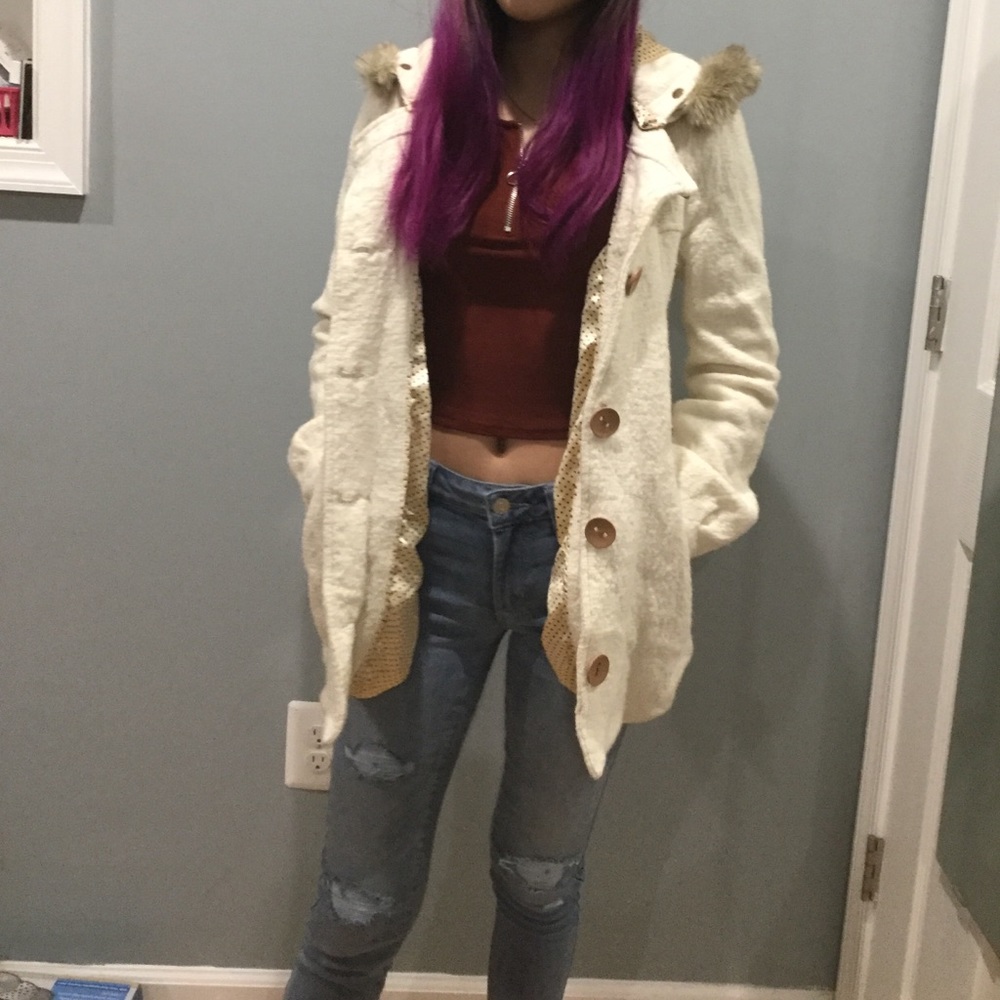 Long winter coat